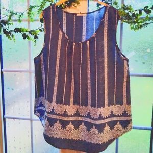 Dex Sleeveless Plus Size Top